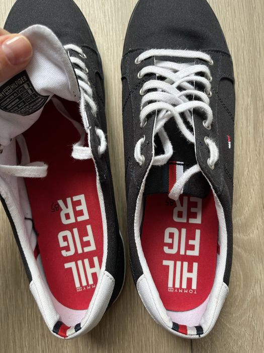 Кросівки кеди макасіни текстильні Tommy Hilfiger