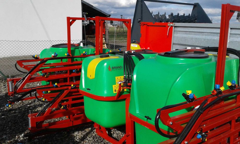 Opryskiwacz BRANDI 600/800/1000 Litrów 15m RSM Zawór Stałociśnieniowy