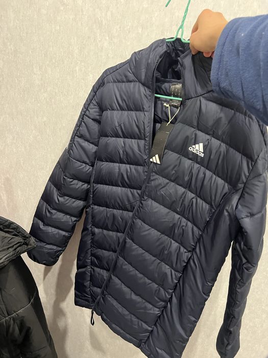 Куртка пуховик довгий adidas еврозима оригінал новий