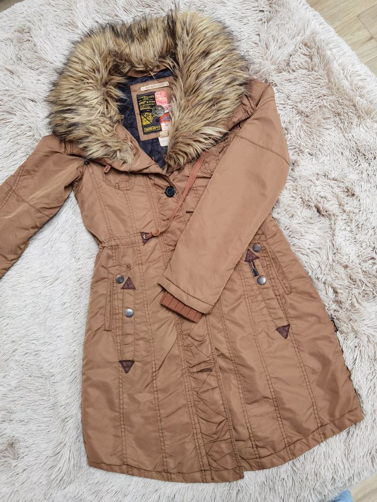 Płaszcz, parka, kurtka jesienno-zimowa khujo 38 M