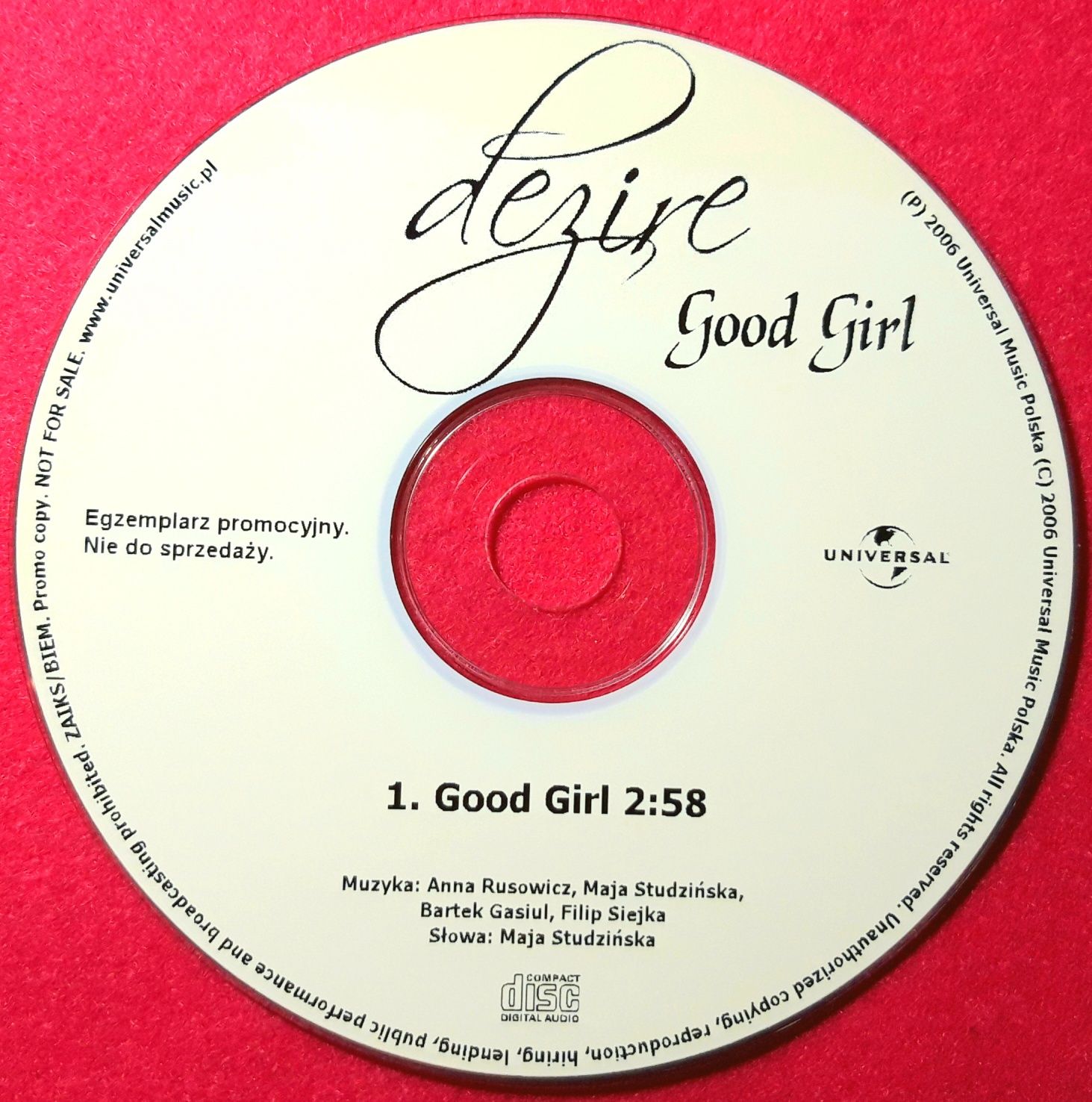 Dezire – Good Girl (CD, 2006)