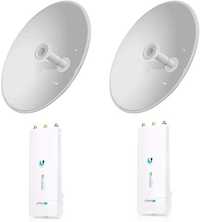 2x Antena Ubiquiti AF-5G34-S45 + 2x Moduł radiowy Ubiquiti AF- 5XHD