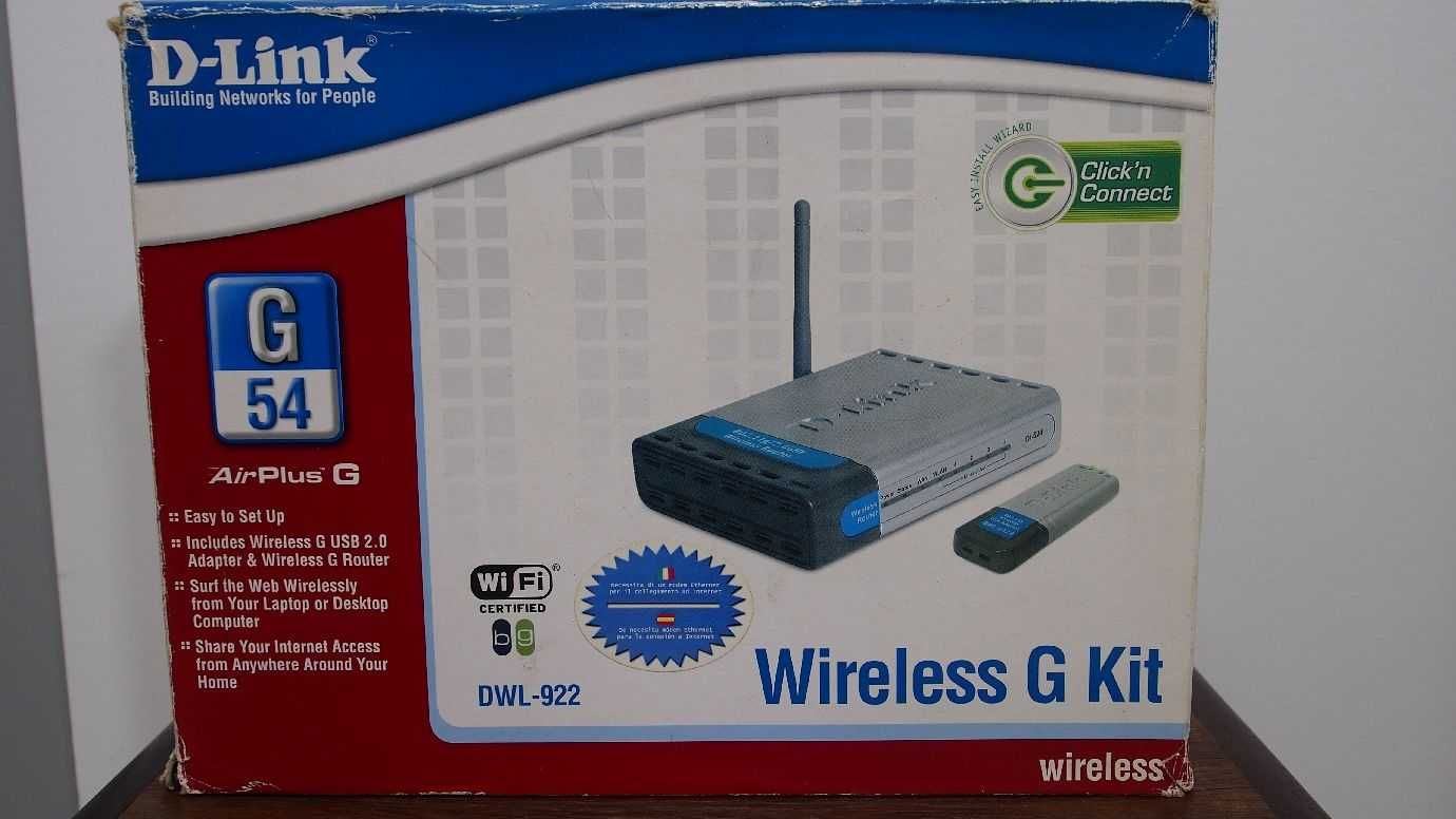 D-Link Wireless G kit DWL-922