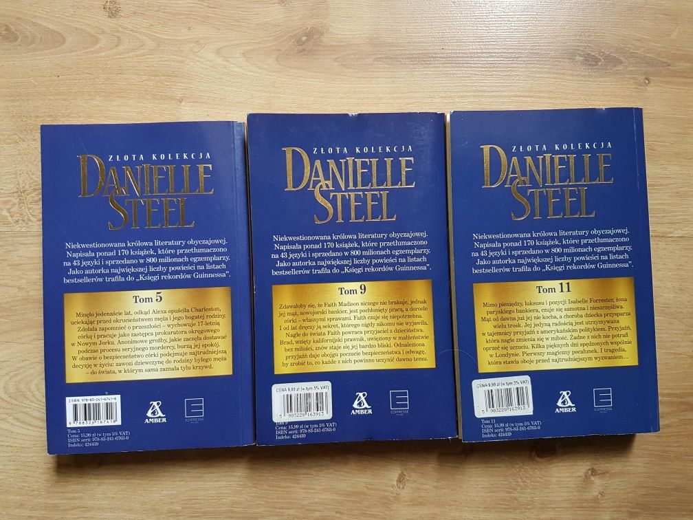 Komplet książek Danielle Steel