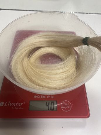 Натуральные волосы для наращивания -72 см -40 грамм 2600