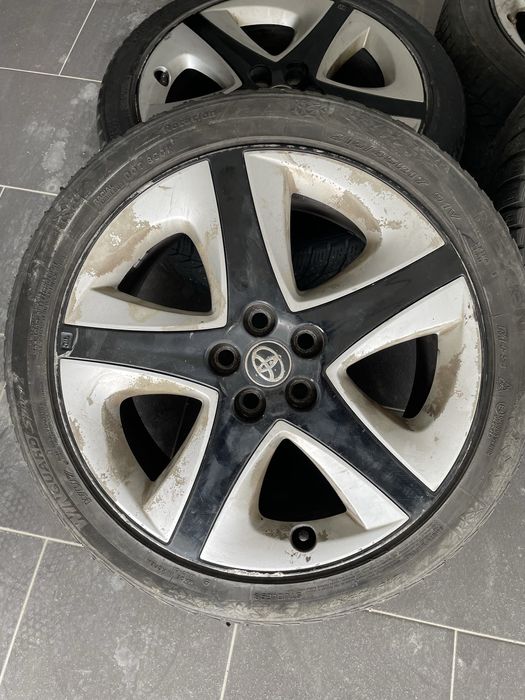 Toyota Prius IV 215 45 R 17 5x100 Komplet Kół Alu Zima Czujniki TPMS