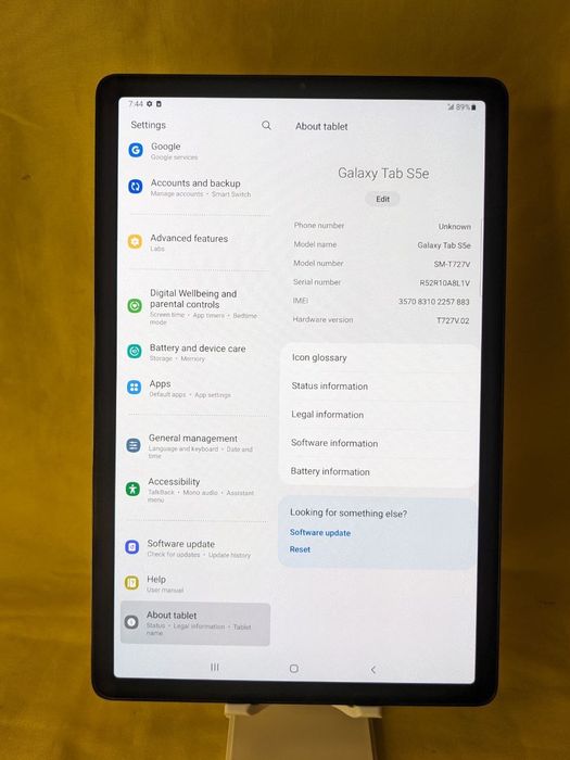 Samsung galaxy tab s7 8/512