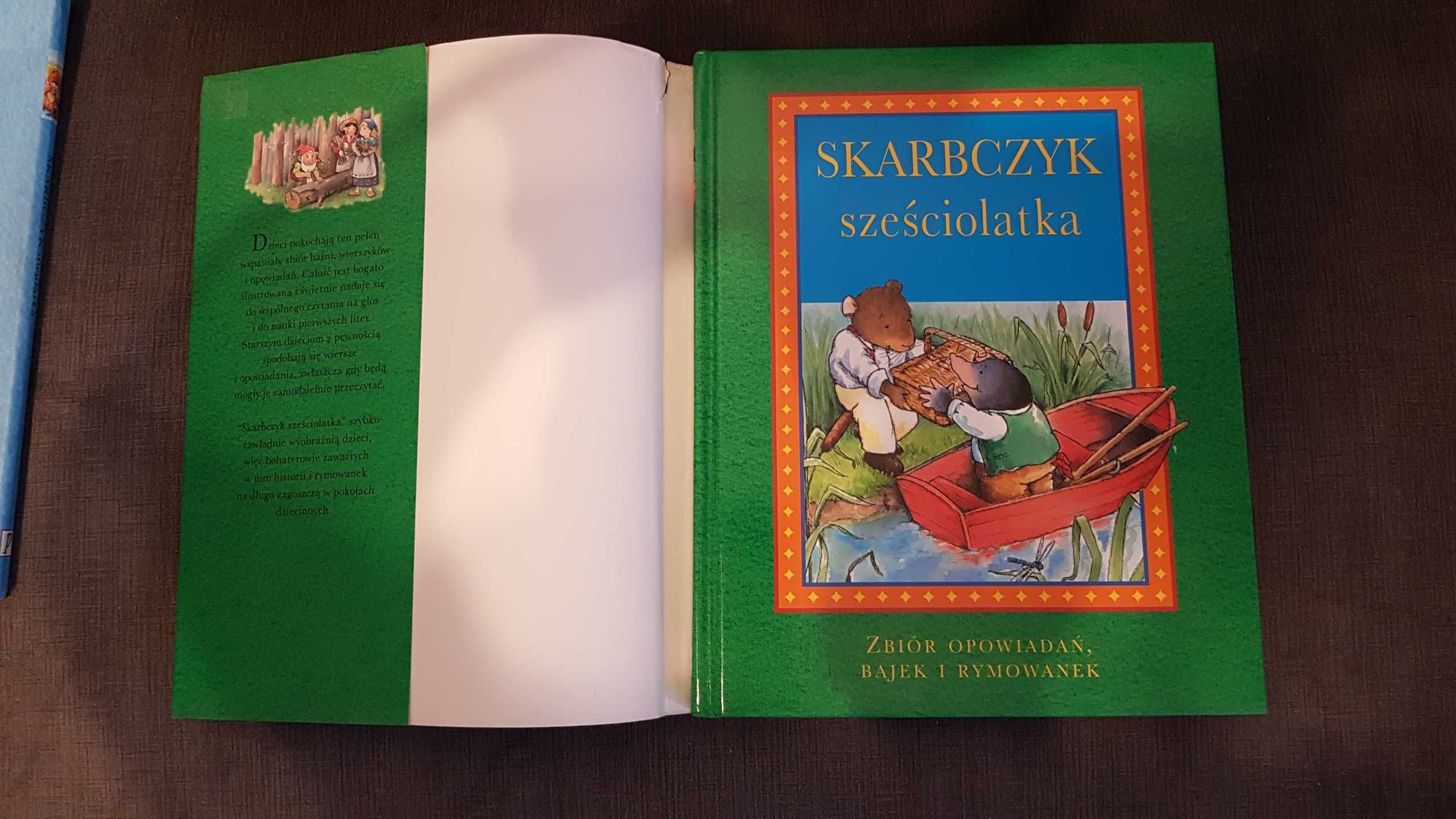 Książka Skarbczyk Sześciolatka zbiór opowiadań bajek i rymowanek