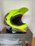 Kask dziecięcy CROSS quad ATV enduro OFF ROAD seledynowy