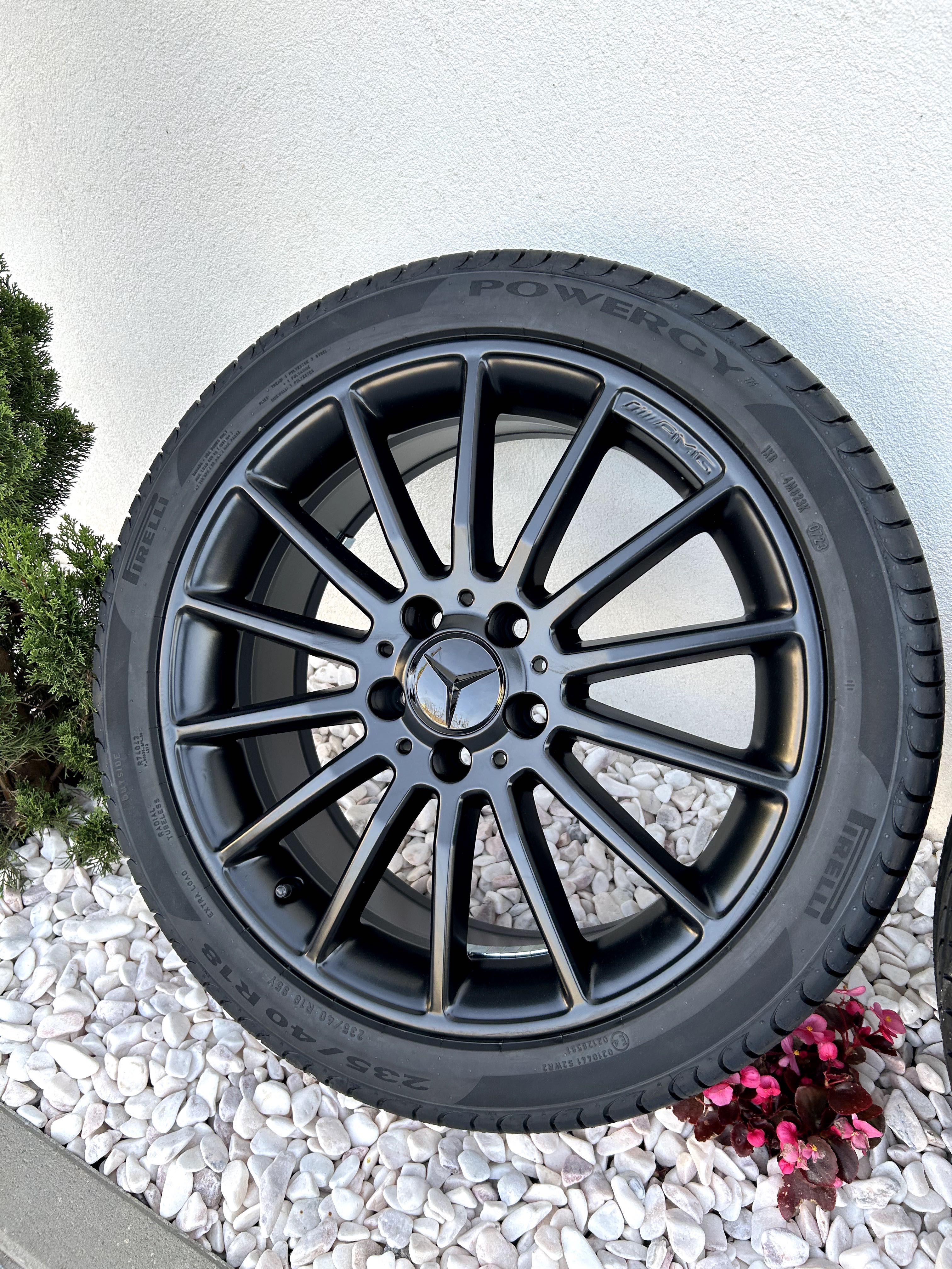 18" AMG Multispoke Wheels, Jantes 18 AMG ORIGINAIS