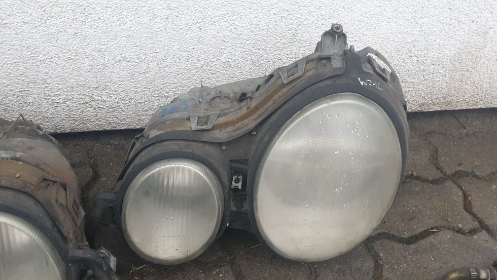 Mercedes w210 lampa reflektor prawy lewy komplet ksenon xenon