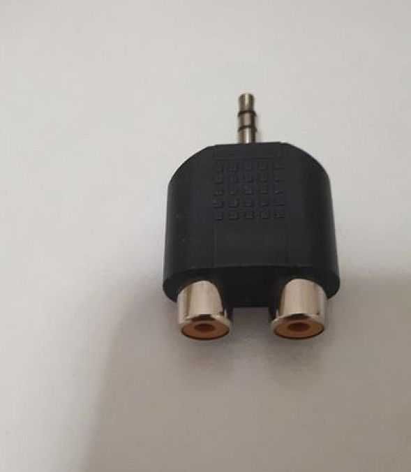 Adaptadores Áudio RCA e 3.5mm