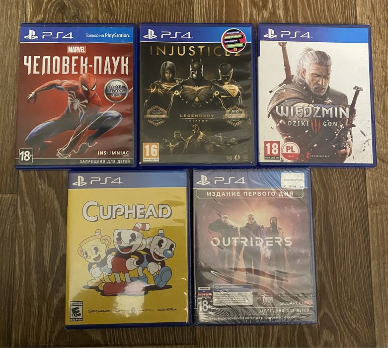 Диски для Sony playstation 4 PS4