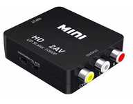 Przejściówka Adapter Konwerter HDMI - RCA AV