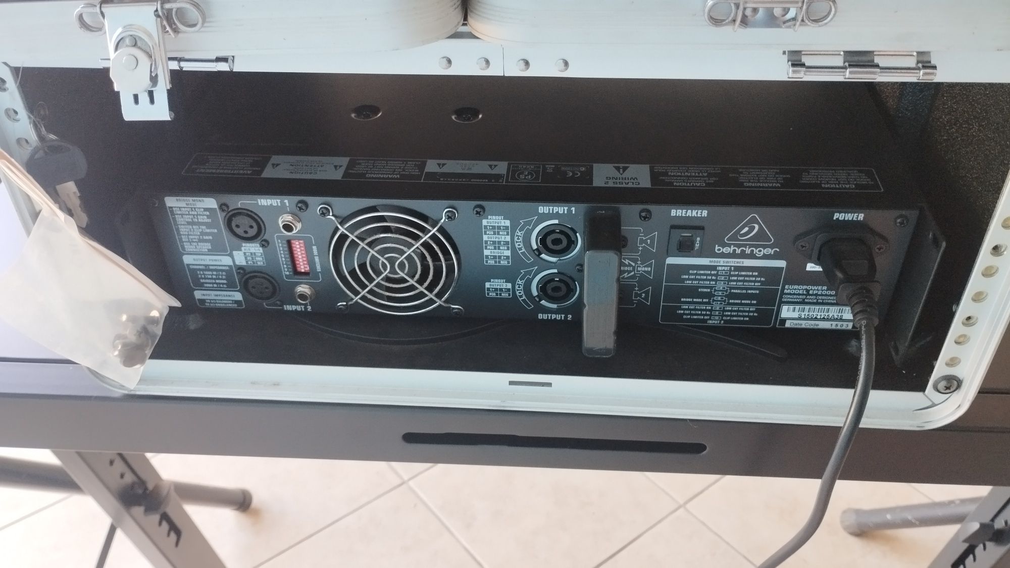 PA 12' de 2000 watts