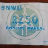 Manual e catalogo de instruções Yamaha RZ 50cc