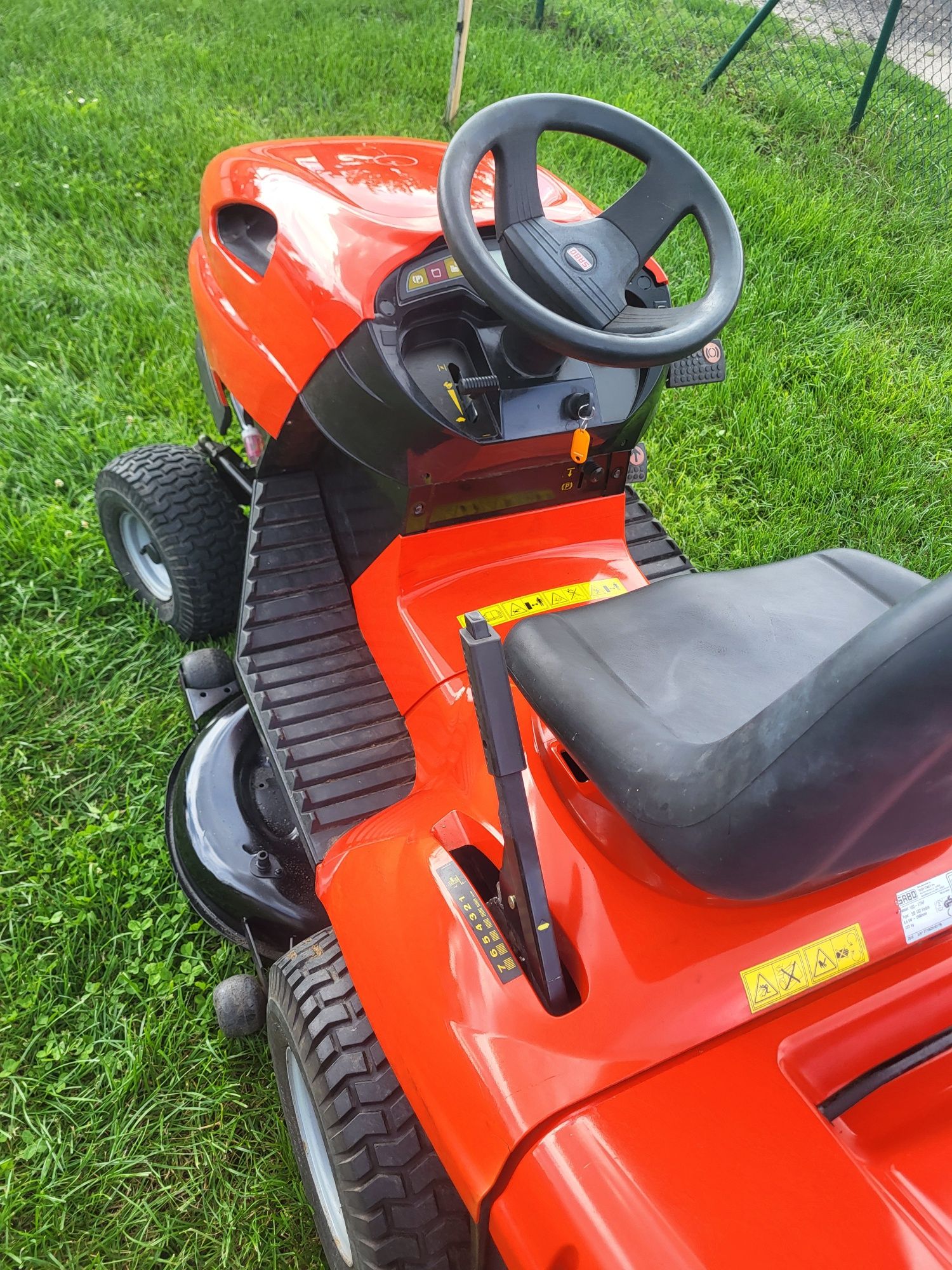 Traktorek Kosiarka SABO 17.5km Briggs&Stratton Pompa Oleju Hydro