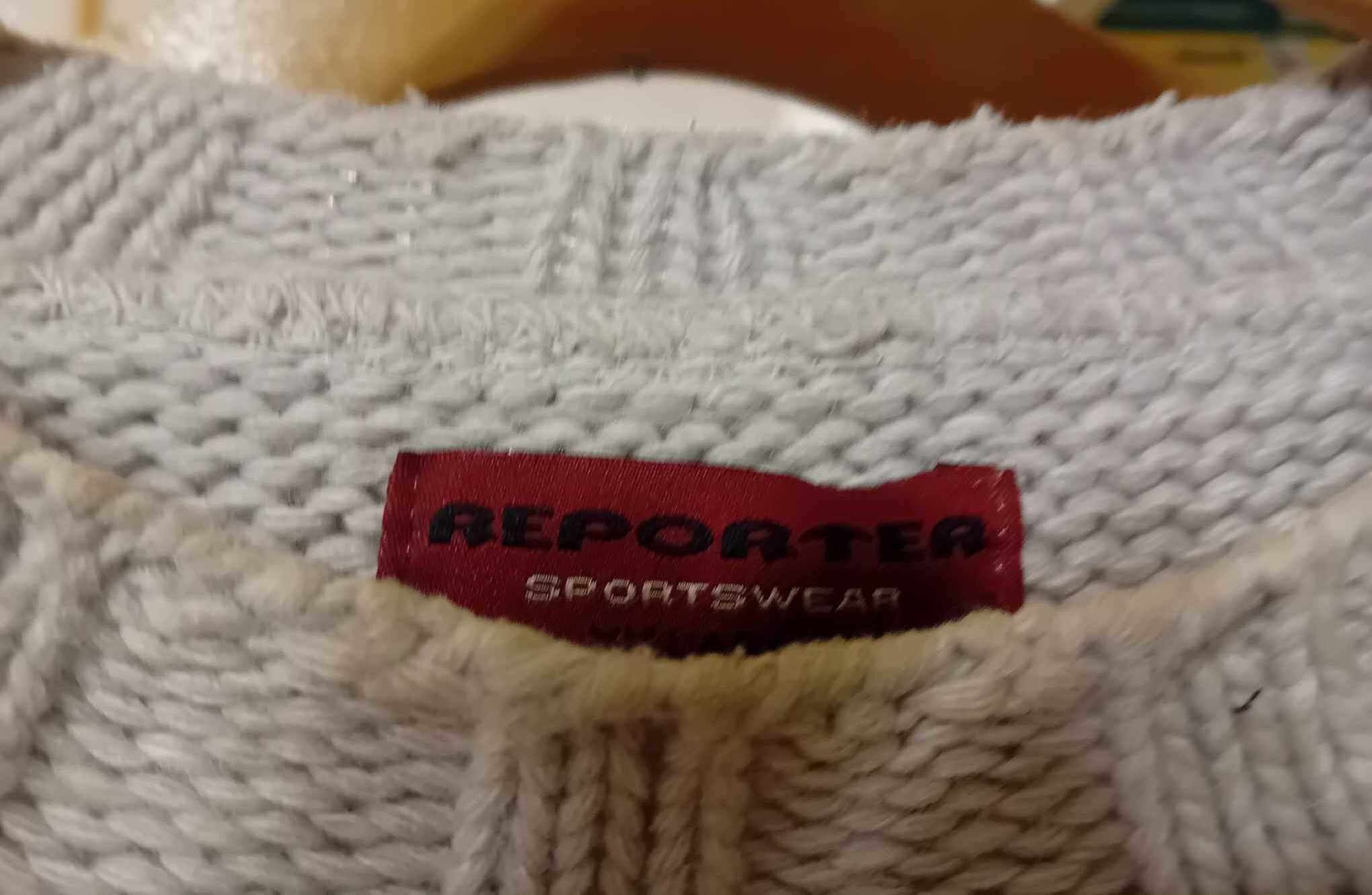 Świetny męski sweter Reporter XXL
