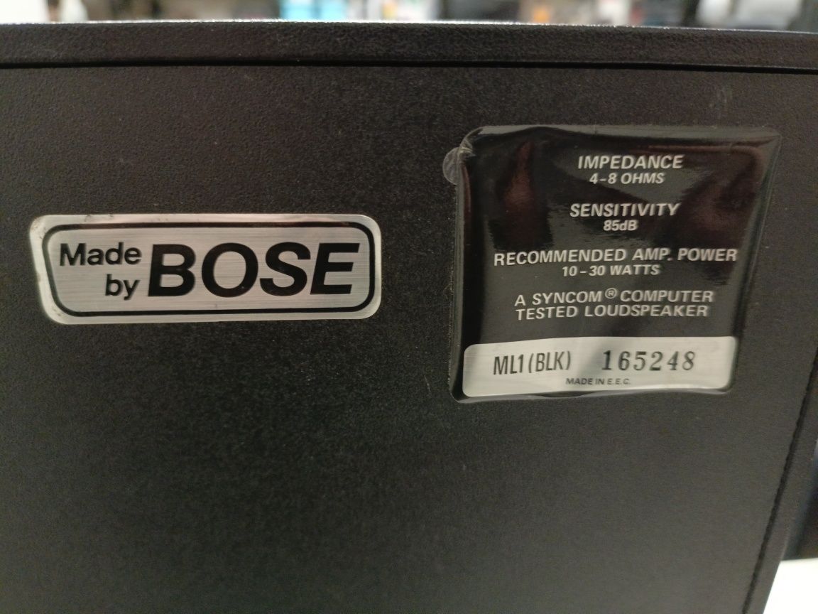 Kolumny, monitory BOSE ML1 BLK- defekt