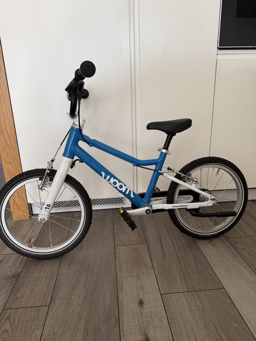 Rower Woom 3 niebieski. Stan idealny. Dzwonek, nóżka- stopka