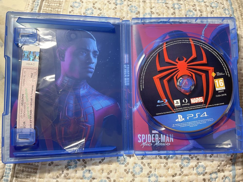 jogo para ps4 (SPIDER-MAN Miles Morales)