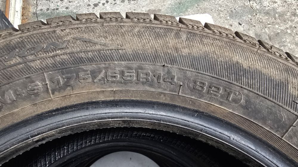 E24 4 x 175/65R14 Dębica Frigo 2 82T opony zimowe używane