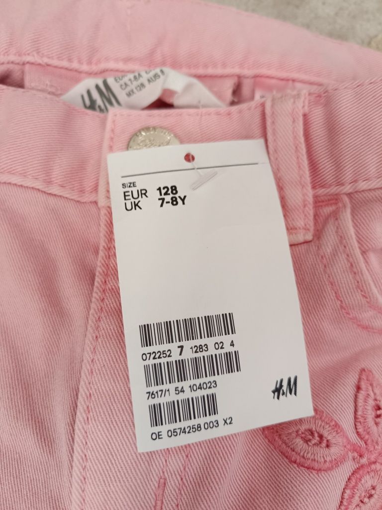 Nowe spodnie h&m 7-8 lat. Wypadają na 6-7