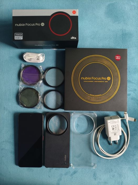 Nubia focus pro 5g + dedykowany zestaw fotograficzny