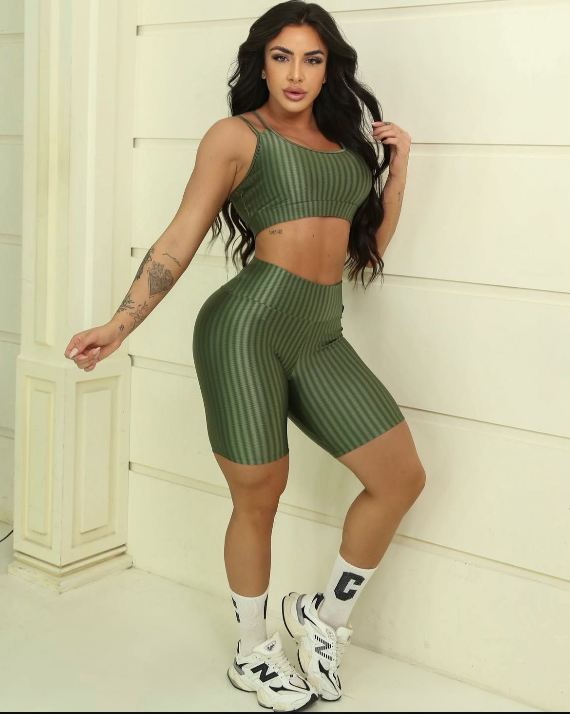 Roupas para ginásio. Fabricado no Brasil.