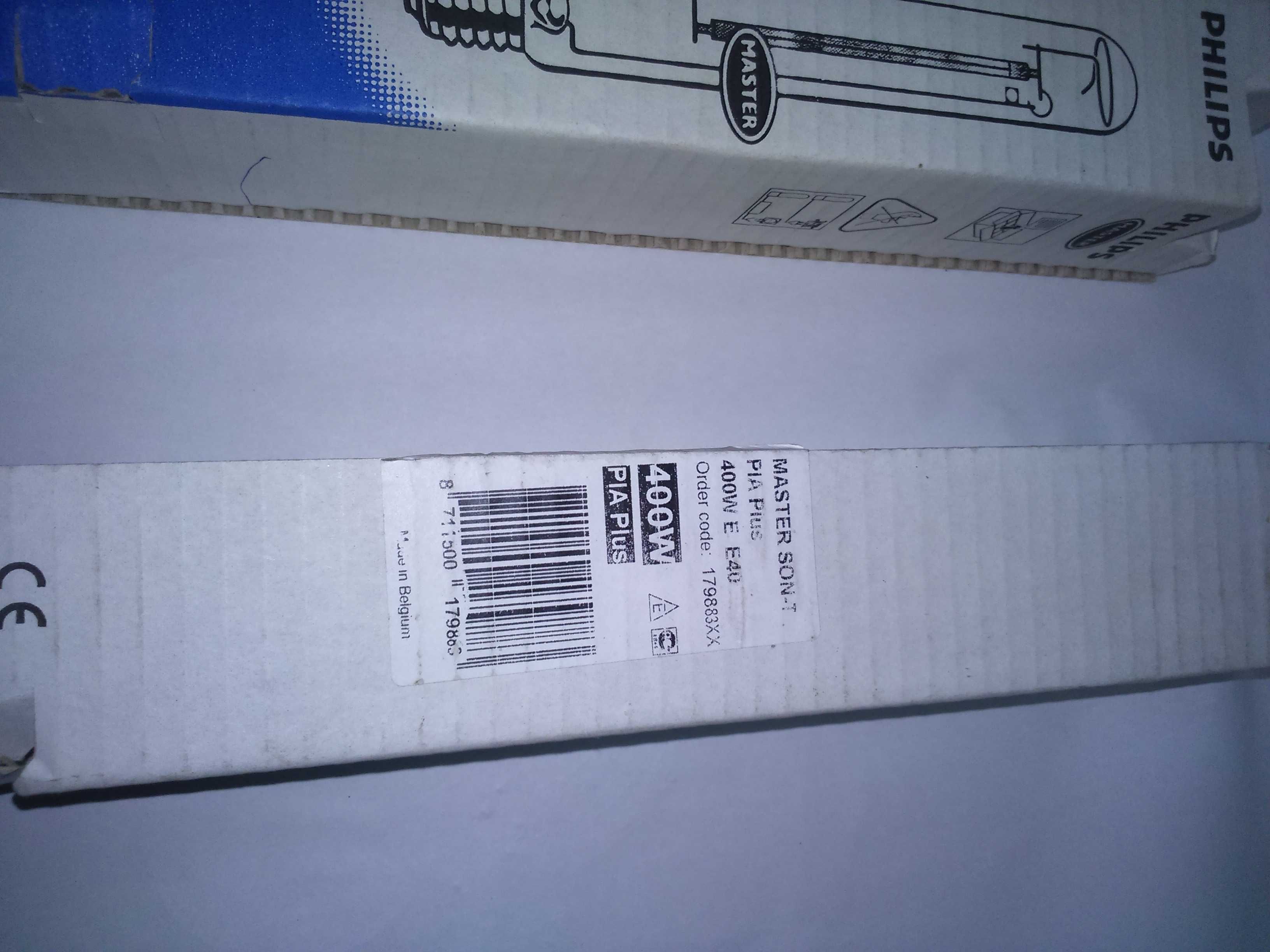 Philips Lampa sodowa Master Son-T Pia Plus E40 400W HPS
