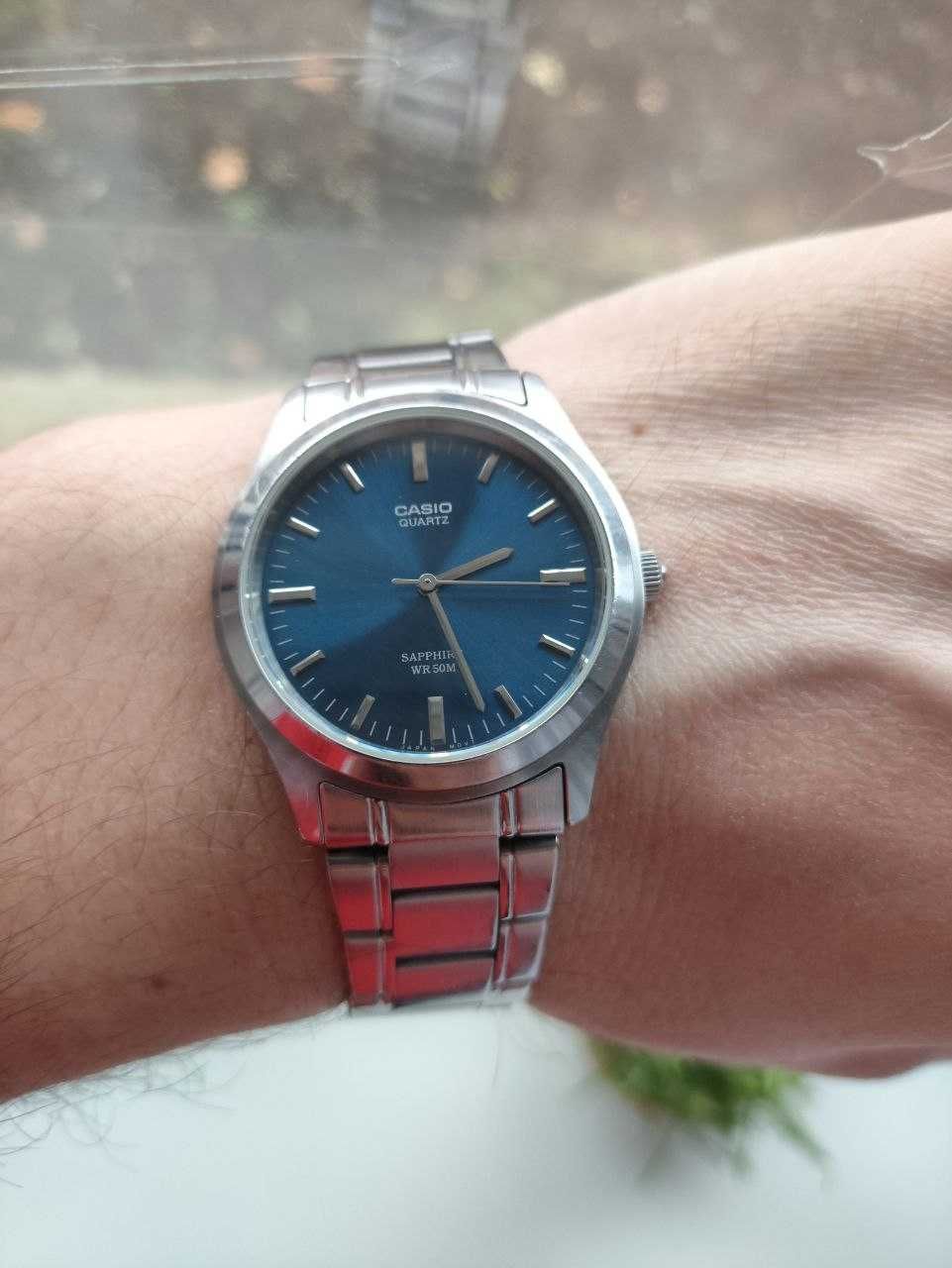 Годинник Casio MTP 1200 сапфірове скло яке  не дряпається