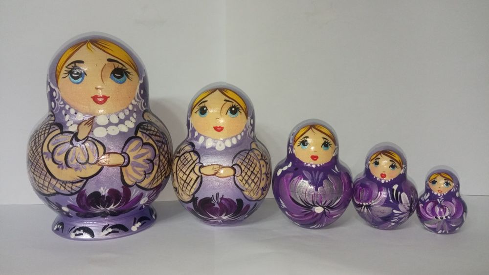 Матрёшка, деревянная развивающая игрушка, сувенир,