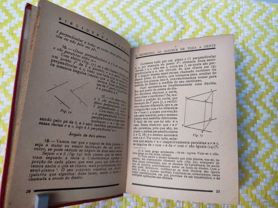A Geometria  – Iniciação Geométrica Vol II Biblioteca Cosmos