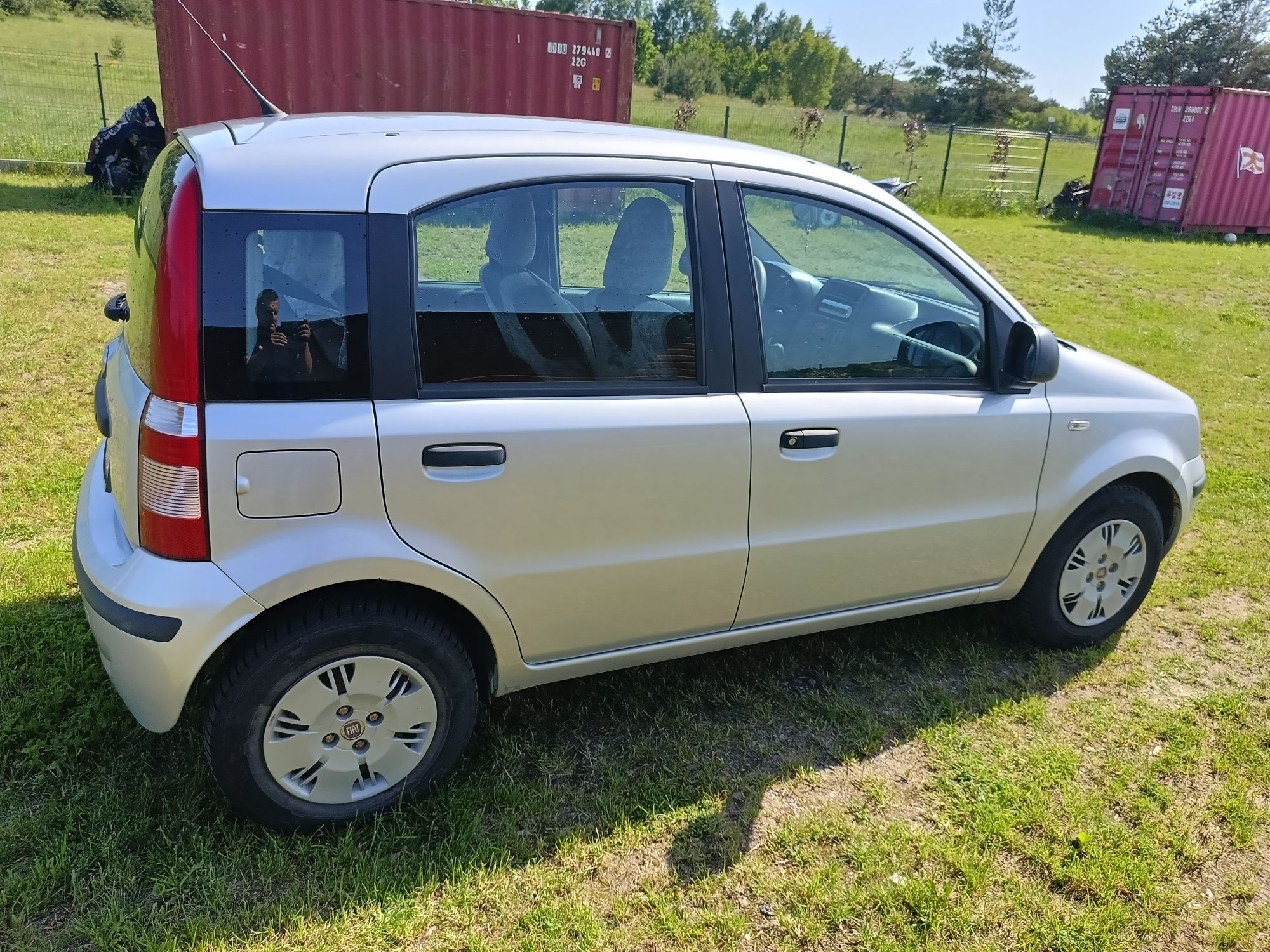 Fiat panda 2 wspomaganie opony z felgami na lato
