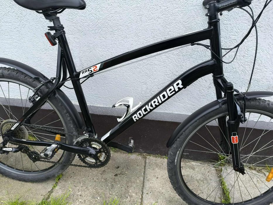 Rower 26"B TWIN Rockrider super stan aluminium Shimano
