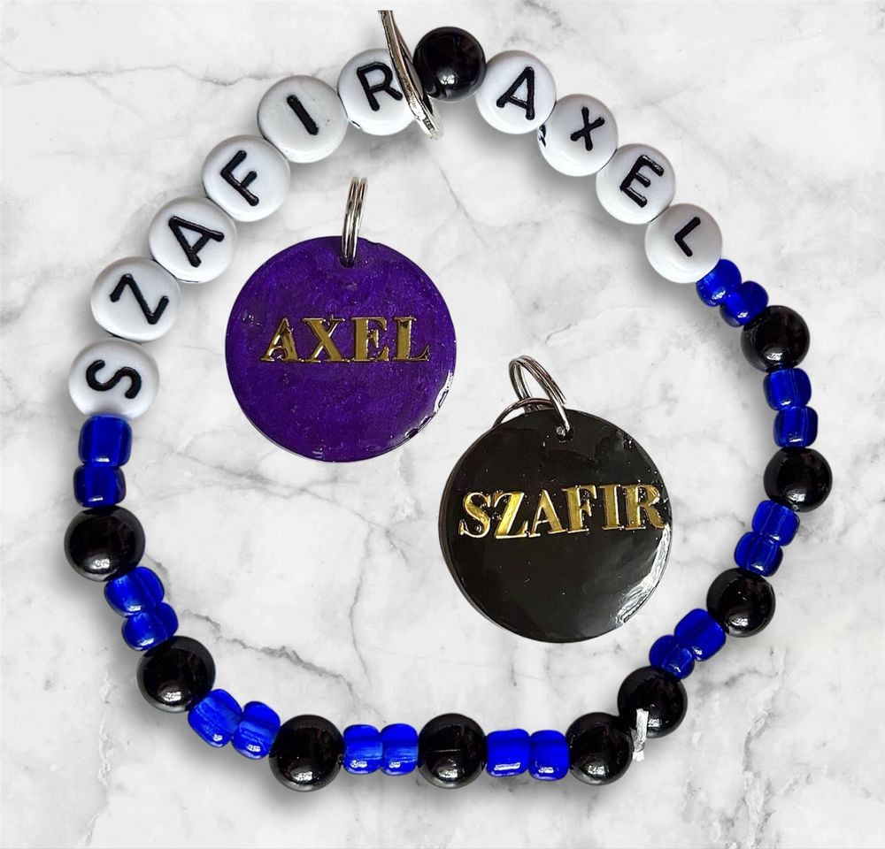 Bransoletki personalizowane z imieniem zwierzaka