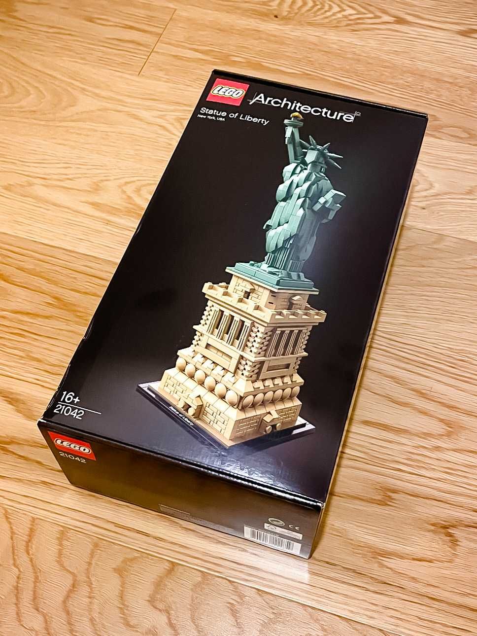 Lego 21042: Architecture Statue of Liberty (novo e selado)