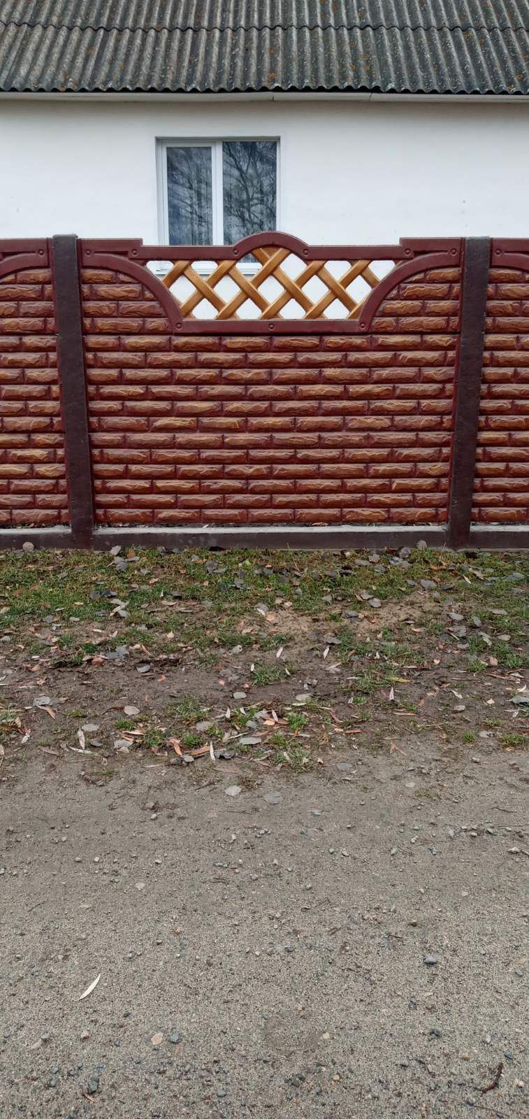 Блоки для парканів  Бетонні Європаркани ( заборів ) рвані, будівельні