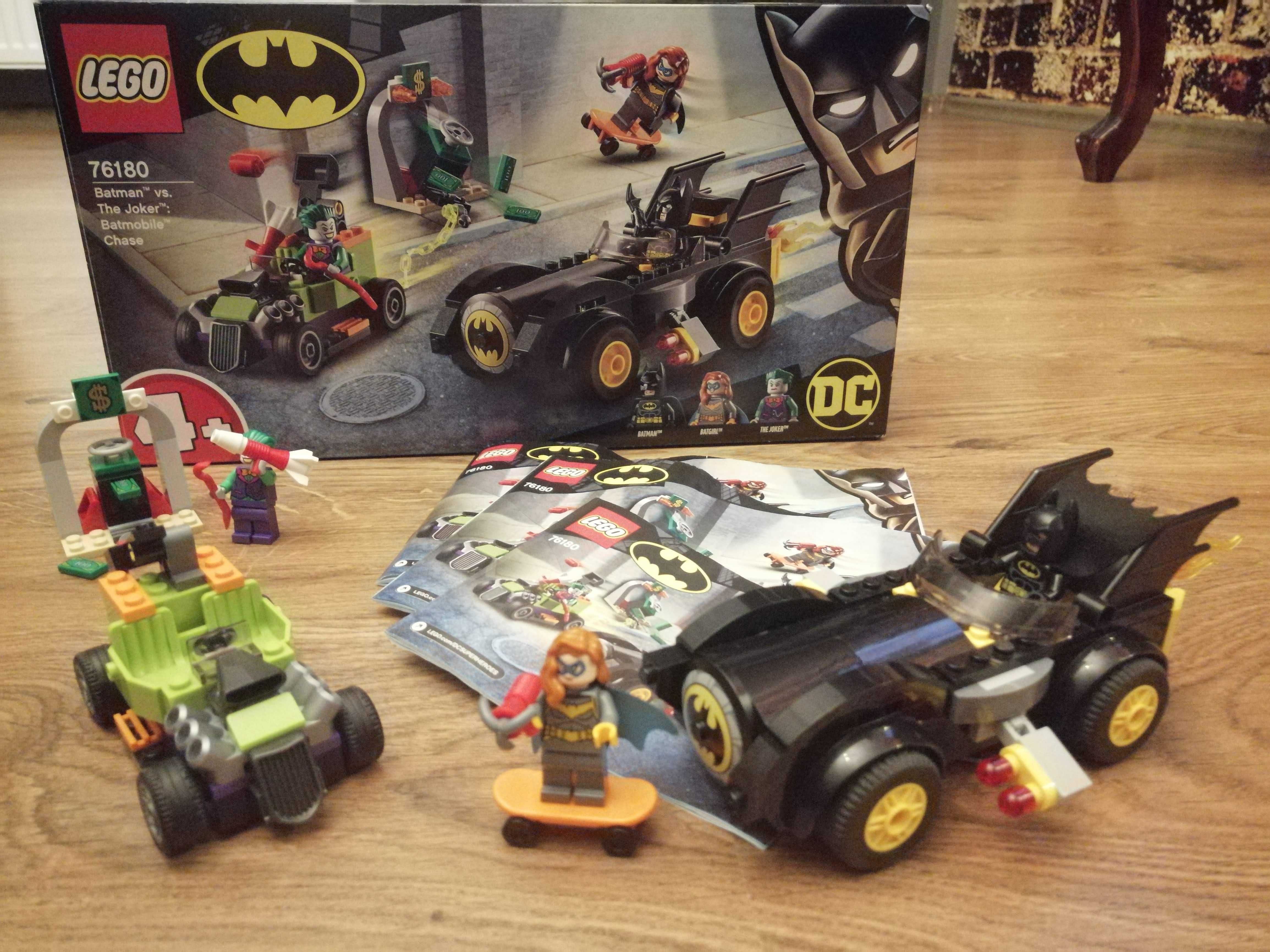 LEGO DC Super Heroes 76180 - Batman kontra Joker: pościg Batmobilem