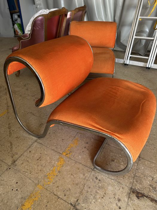 Italiano, Poltronas (2) Loop Slipper, década de 1970