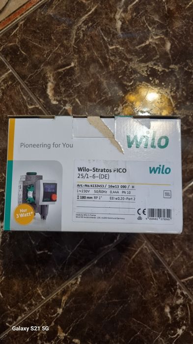 Pompa Wilo Stratos PICO 25/1-6 DE