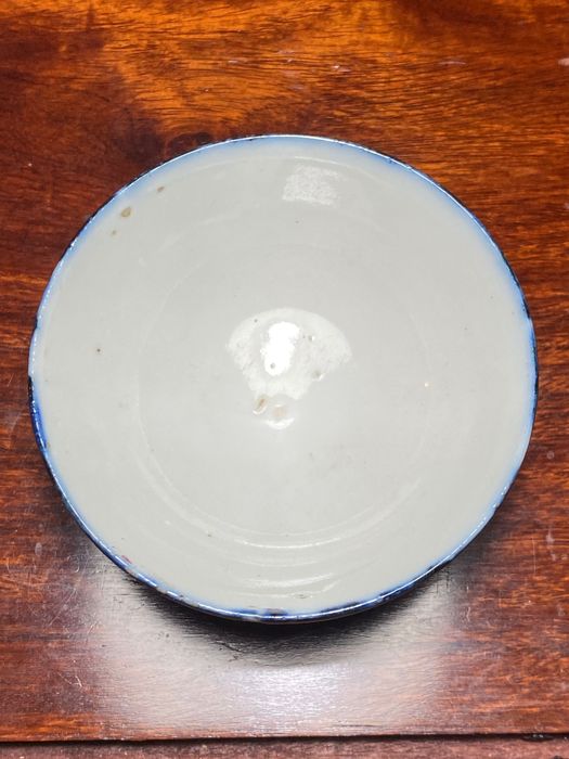 Taça Libação Porcelana Chinesa Qing séc XVIII 8,5 cm