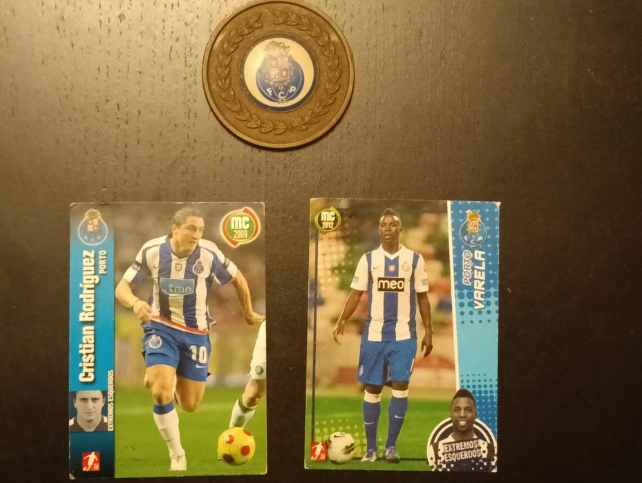 Lote F.C.Porto, medalha e duas Cards