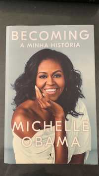 Livro “Becoming - A minha história” de Michelle Obama