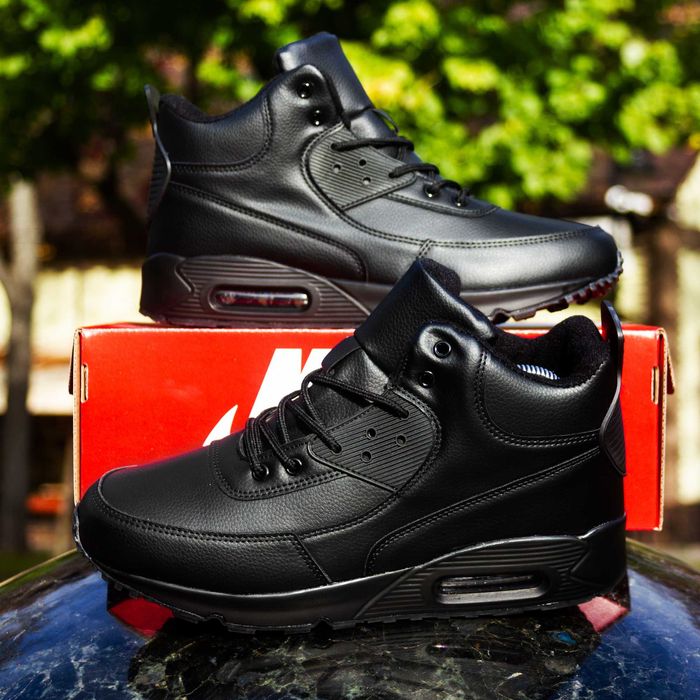 (1997) Зимові кросівки в стилі Nike Air Max 90 з хутром (41-46) найк