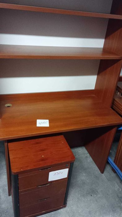 Regał otwarty kolor  ciemny calvados ragały otwarte  biuro dom hostel