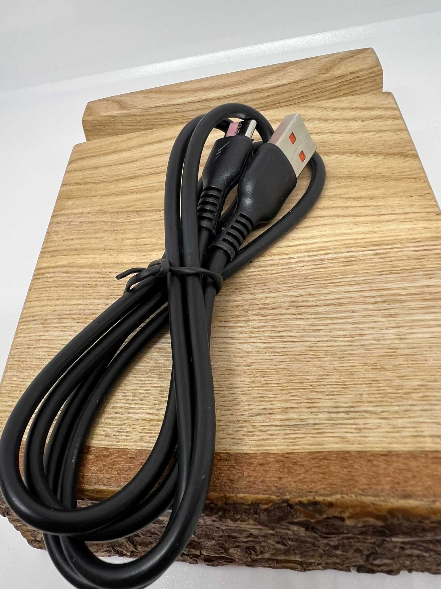 Kabel do ładowarki USB-C szybko ładujący 5A - czarny