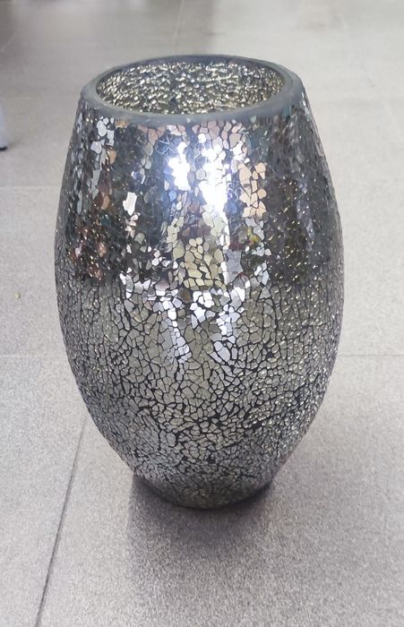 Jarra Vaso alto mosaico de espelho The Conran Shop Inglaterra