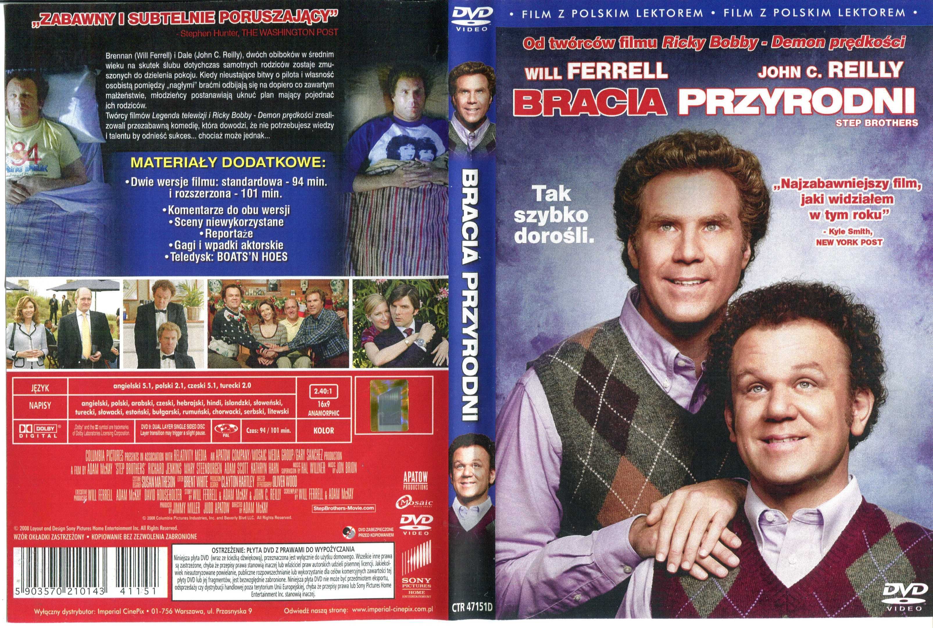 Bracia przyrodni dvd