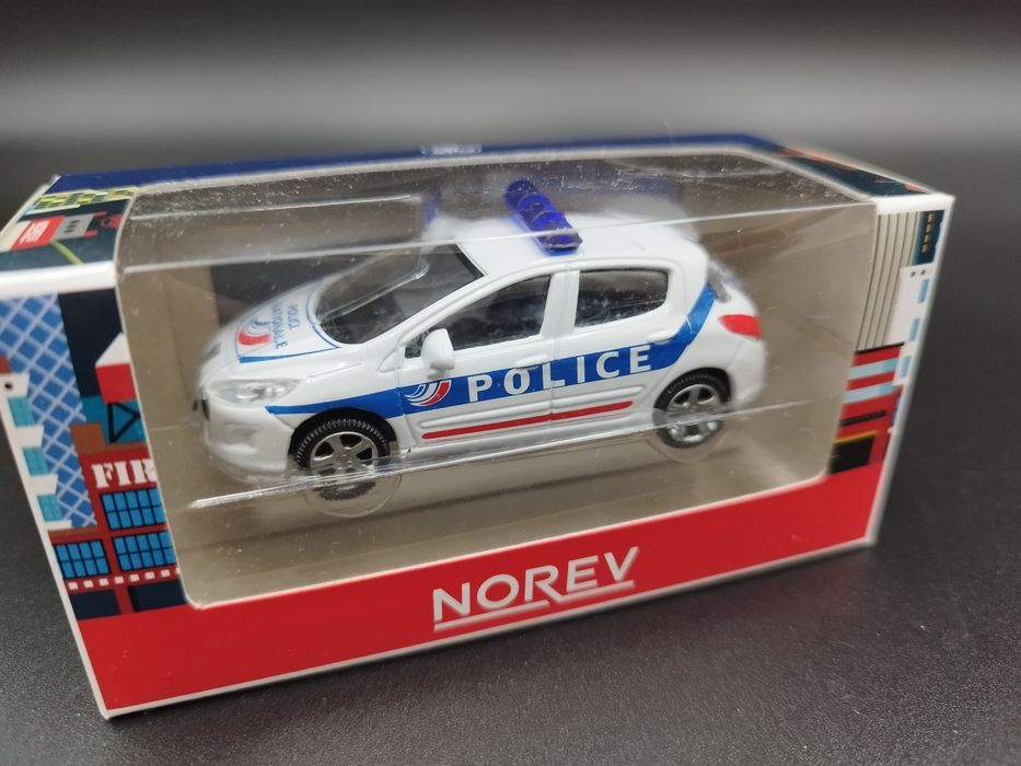 1:64 Norev Mini-jet Peugeot 308 Police model